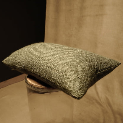 Cojín decorativo nórdico gris con funda desenfundable, estilo moderno