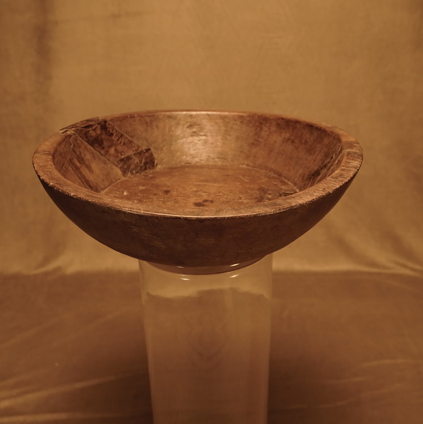 Cuenco de Madera Maciza Estilo Indígena - 60cm