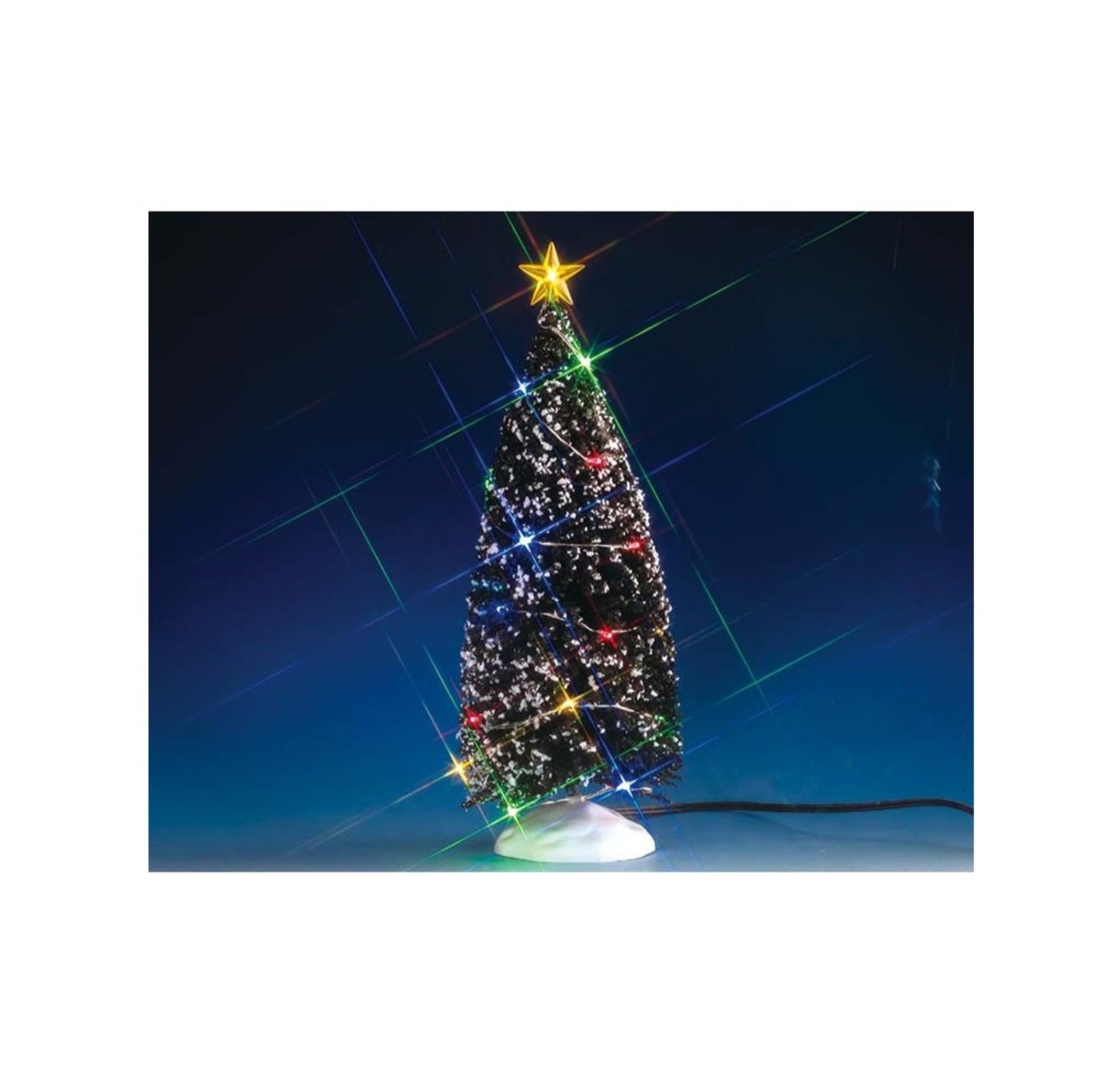 Evergreen tree with 24 multi-light, b/o (4.5V)