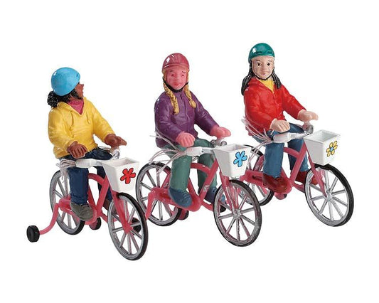 Ride a bike, set of 3