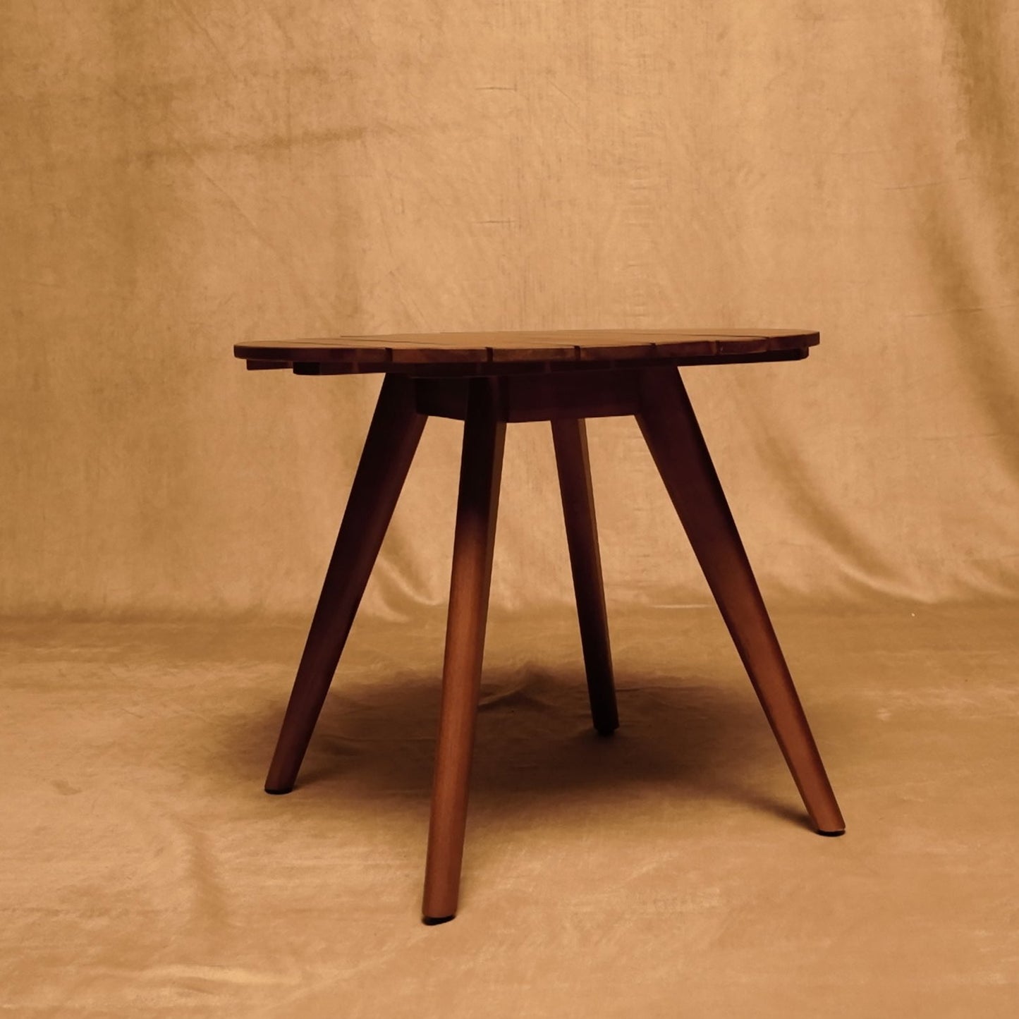 Sevilla Side Table Acacia Wood for Outdoors FSC 100% - Rustic Style