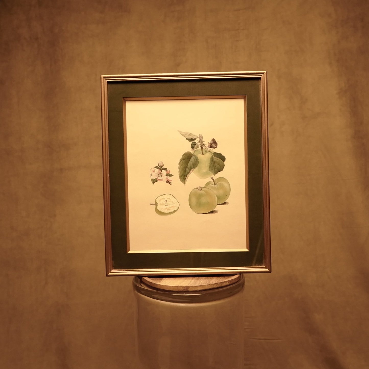 Pintura Botánica en Miniatura - Óleo sobre Papel de Lino

