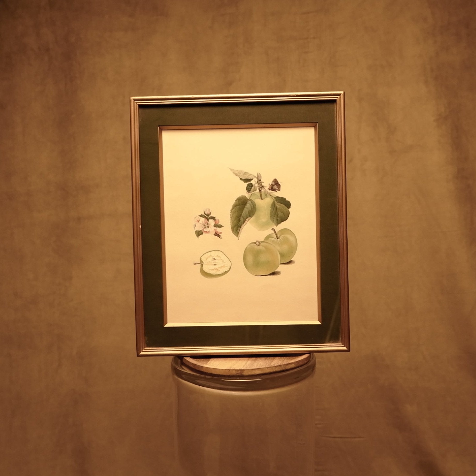 Pintura Botánica en Miniatura - Óleo sobre Papel de Lino

