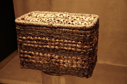 Boho Roots Laundry Basket with Lid - in 3 sizes