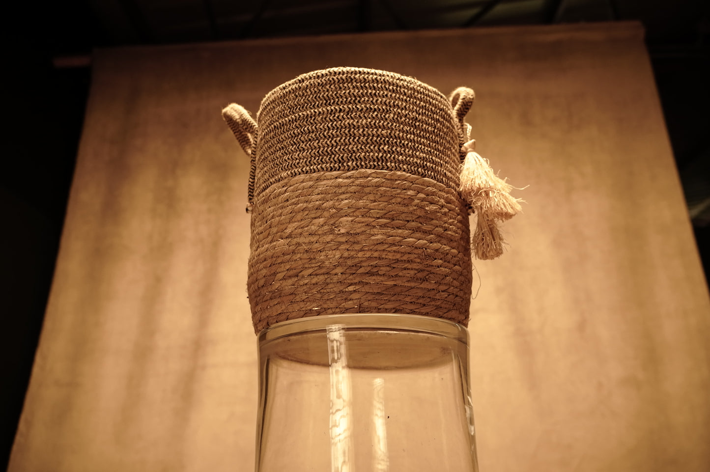 Baskets Pot Covers Handcrafted from Natural Fiber