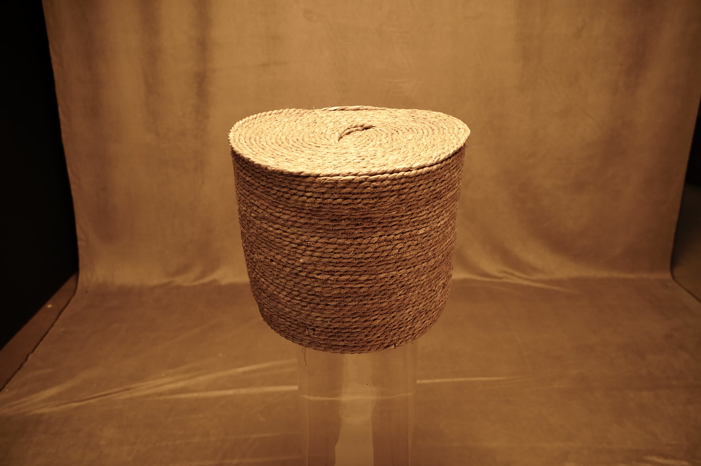 Cattail Basket with Lid - in 3 sizes