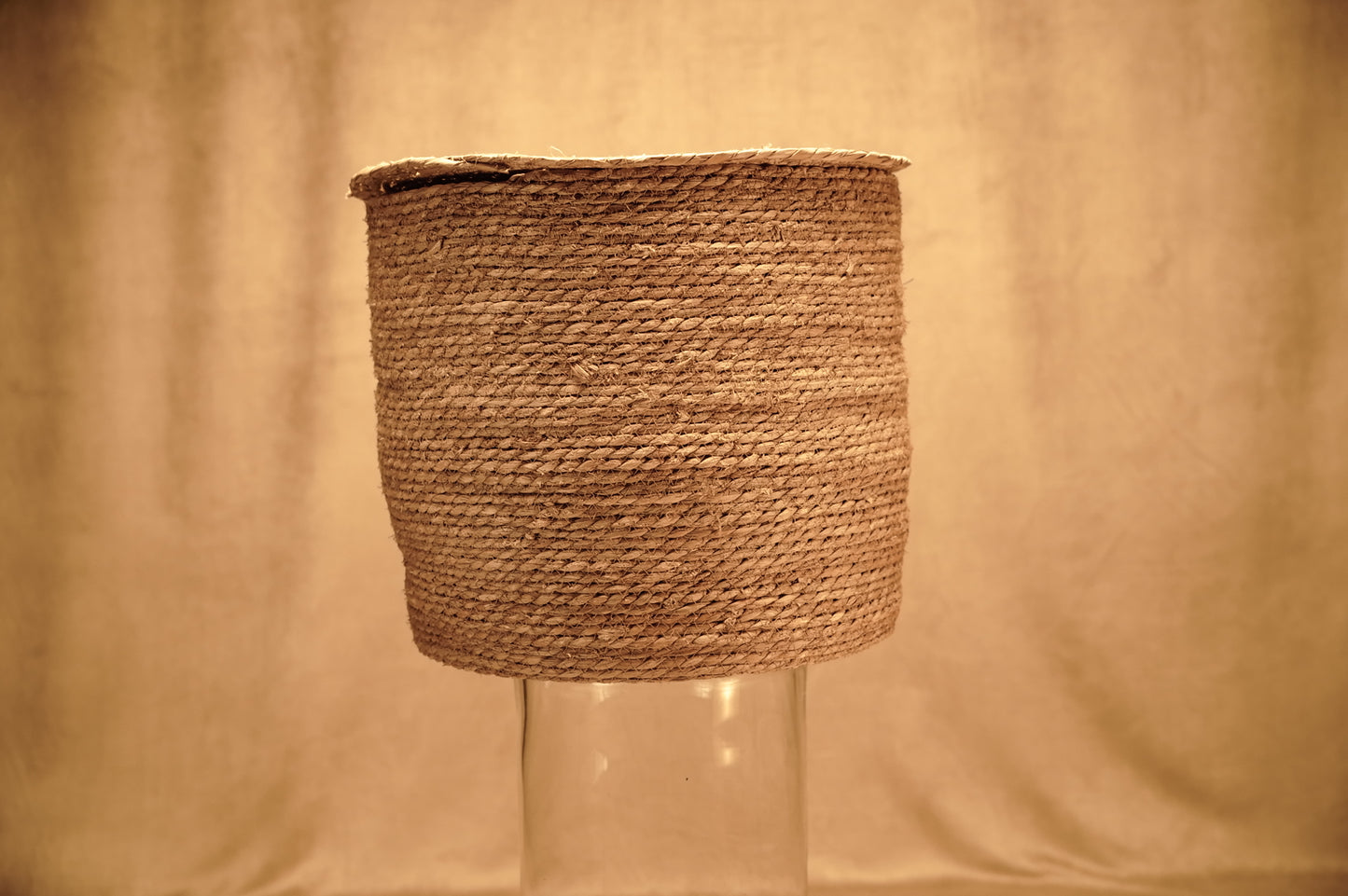 Cattail Basket with Lid - in 3 sizes