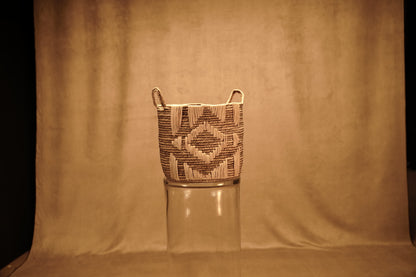 Water Hyacinth Tribal Basket - in 3 sizes