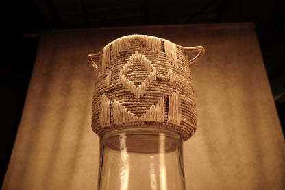 Water Hyacinth Tribal Basket - in 3 sizes