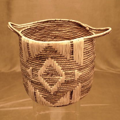 Water Hyacinth Tribal Basket - in 3 sizes