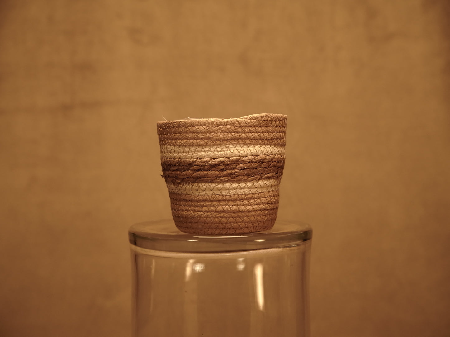 Boho style paper rope planter - in 3 sizes