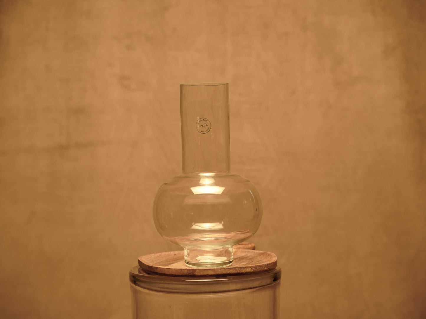 Blown Glass Vase - Timeless Elegance