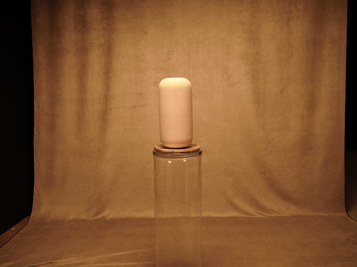 Minimalist Vase in Salmon Tone