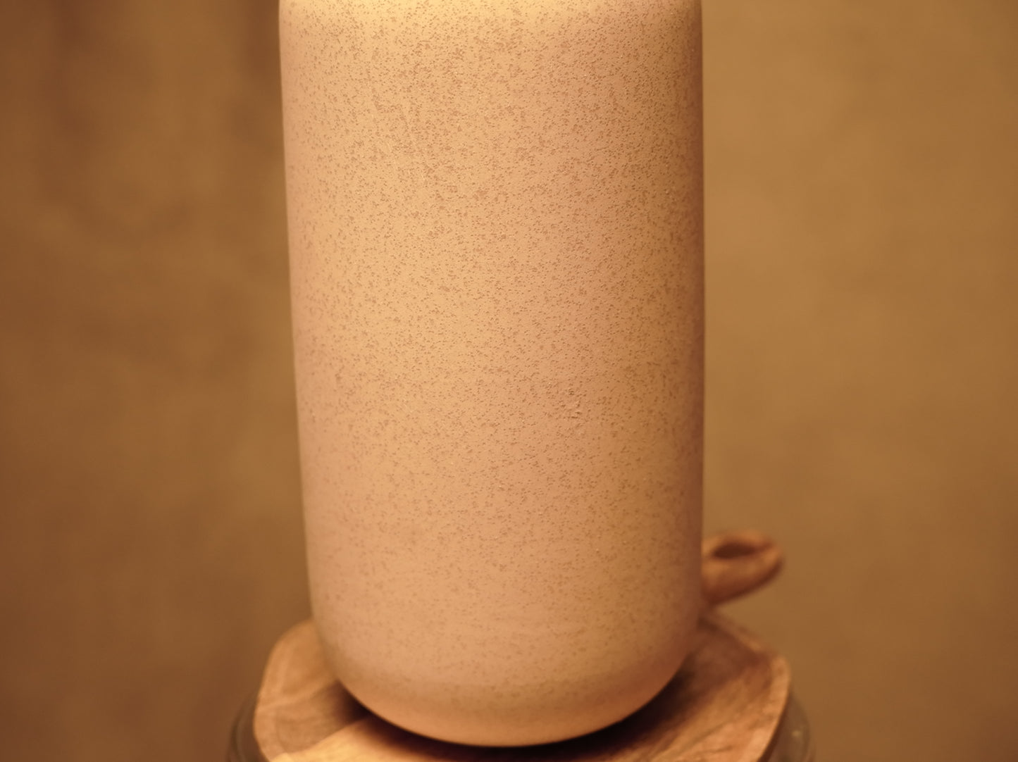 Minimalist Vase in Salmon Tone