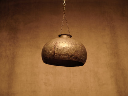 Rustic Metal Ceiling Lamp Holder