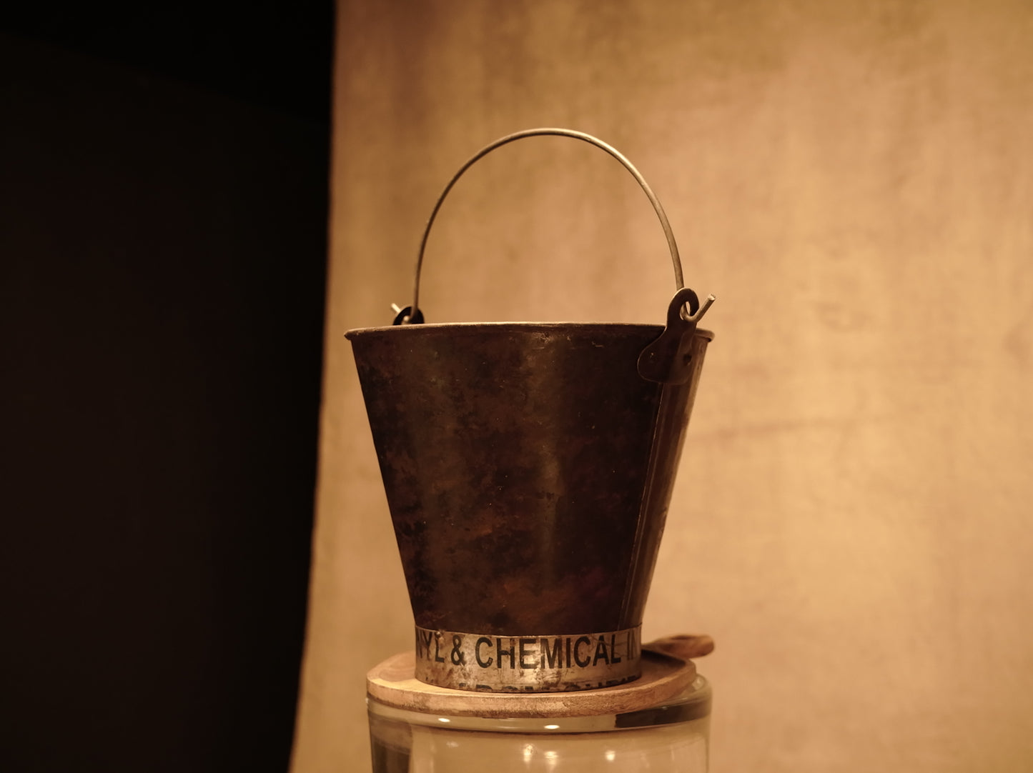 Recycled Metal Bucket - Dairy Bucket Style