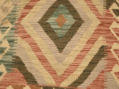 Handmade Camel Hair Kilim Rug from Azerbaijan