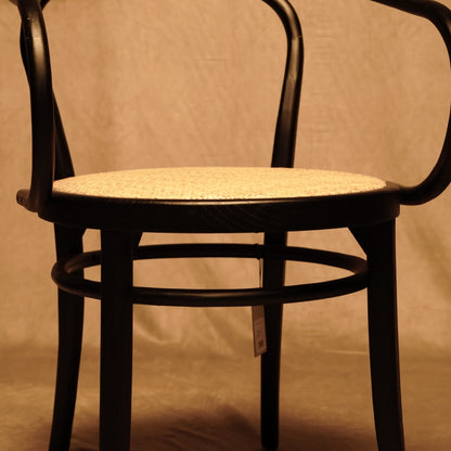 Thonet-Stuhl aus Ulmenholz mit Armlehnen, Vintage-Stil