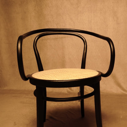 Thonet-Stuhl aus Ulmenholz mit Armlehnen, Vintage-Stil