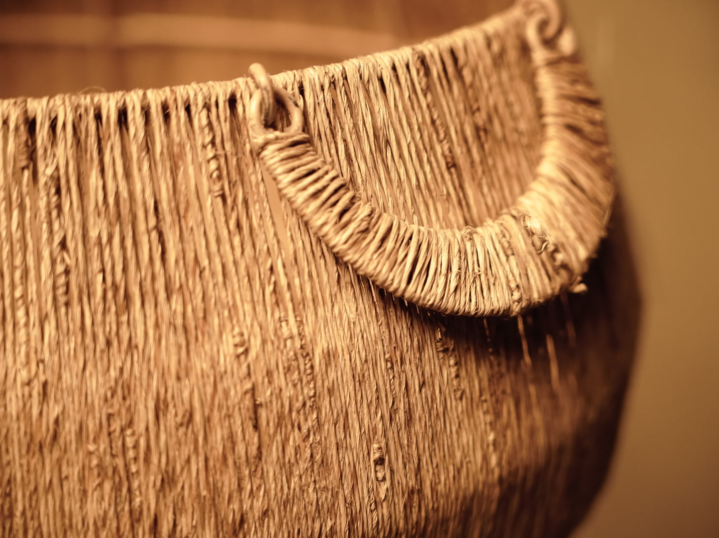 Handmade jute basket - Available in different sizes