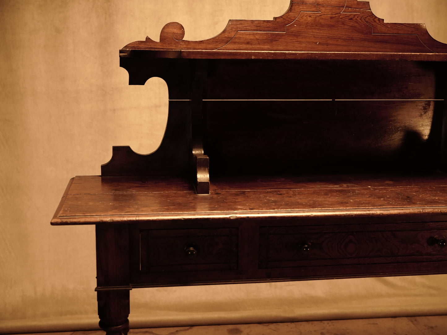 Antique Canarian hall console from the 19th century