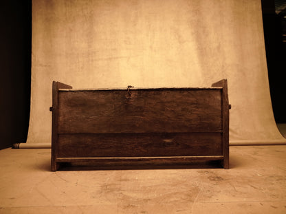 Antique church chest (early 20th century) 110x35cm