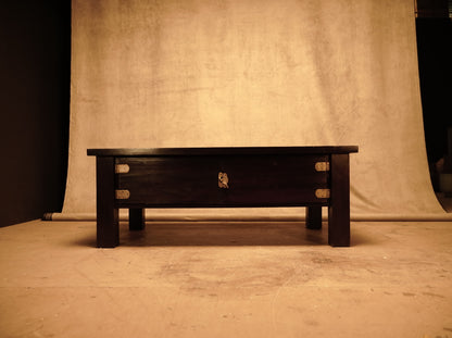 Mesa de centro de madera estilo náutico