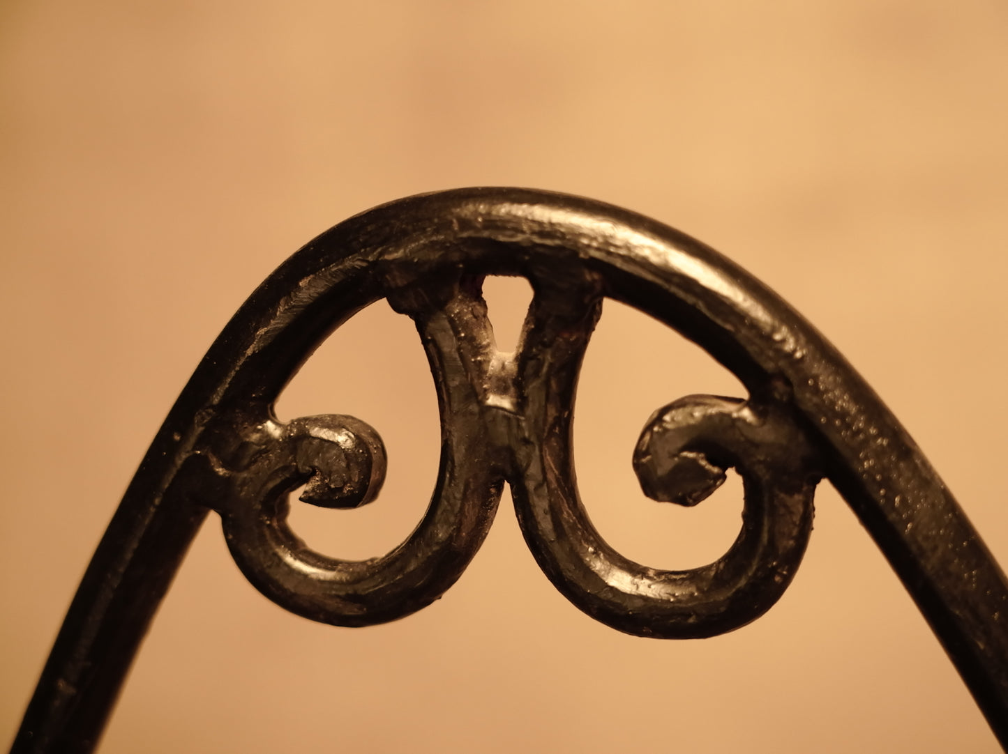 Antique Wrought Iron Headboard