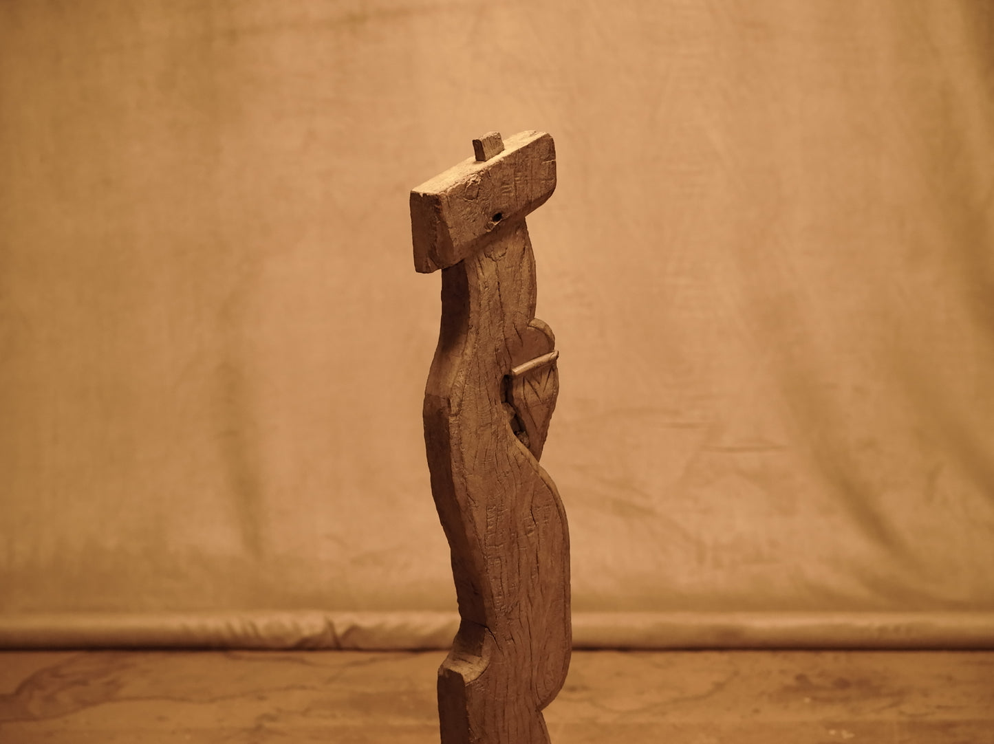 Decorative Carved Wooden Figure No. 61