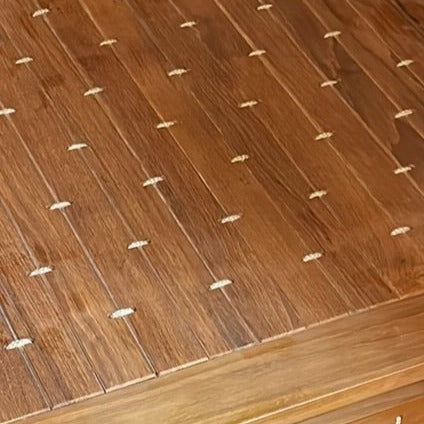 Mesa de centro 100x75 de madera de teca premium - Lesjardins - OUTLET