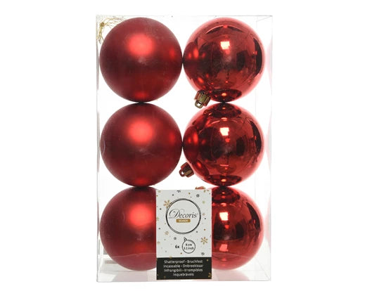 plastic christmas ball ref. 052