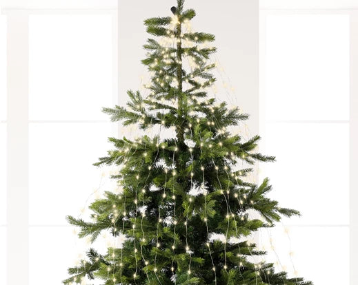 Cascade of lights for tree 100cm-320L Warm White