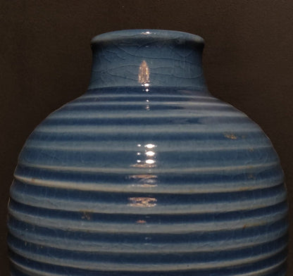 Vintage blue celadon pottery