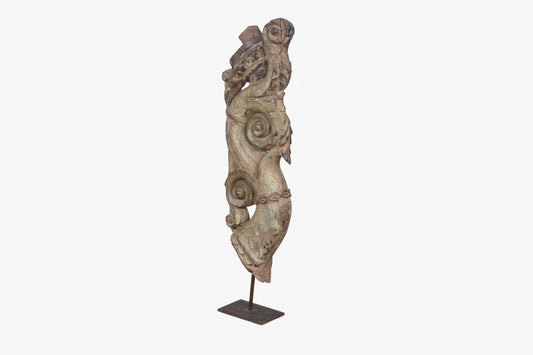 Figura decorativa de madera tallada núm. 15