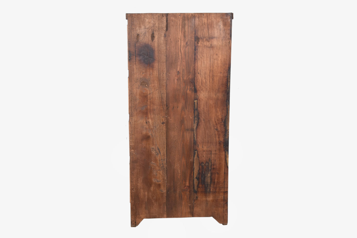 Vitrina de madera antigua natural vintage 138x68cm núm. 109
