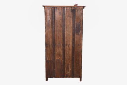 Vitrina de madera antigua beig vintage 172x95cm núm. 131